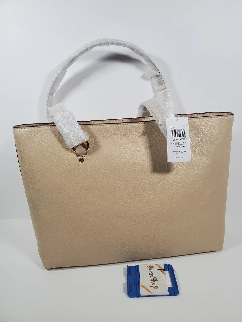 Coach Station Tote Bag In Signature Leather NWT